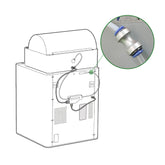 For Bambu X1 P1 A1 A1mini AMS /AD5M AD5M Pro/K1 Series Filament Hub PTFE Adapter Material Pipe Expansion Port 3D Printer Parts